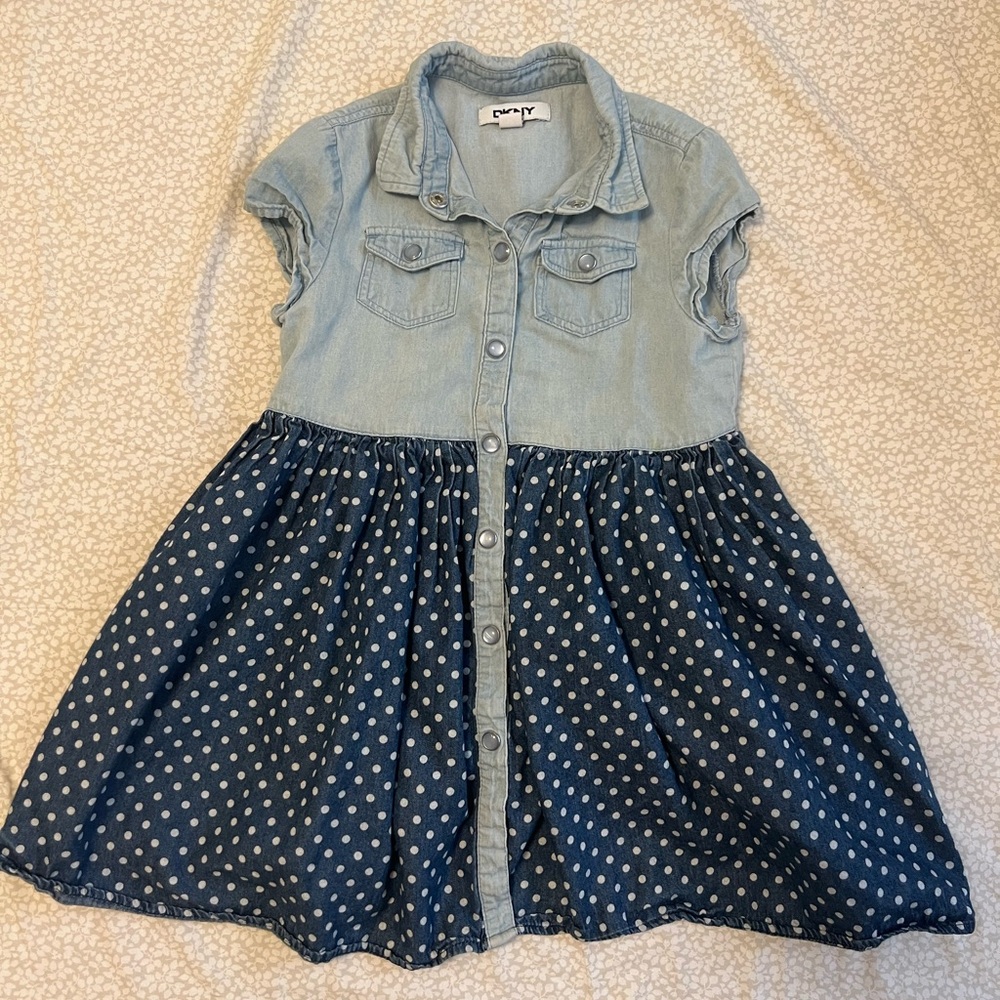 DKNY Polka Dot Dress